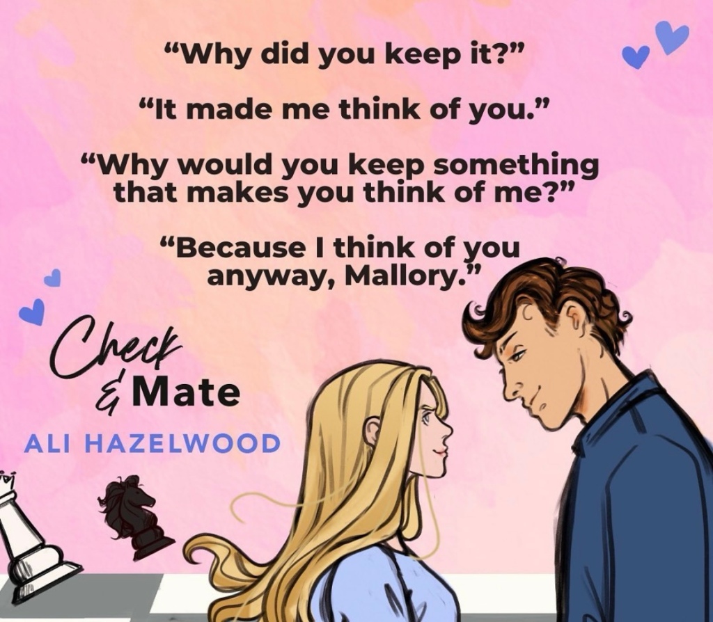 AUDIOBOOK REVIEW: Check & Mate by Ali Hazelwood 🎧 – Jeeves Reads